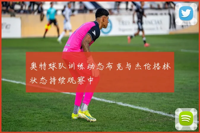 奥特球队训练动态布克与杰伦格林状态持续观察中